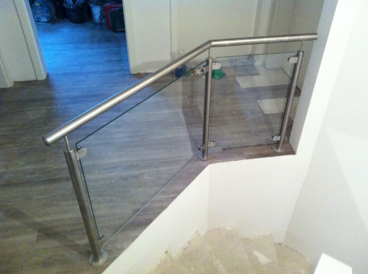 Terrassenumwehrung aus Metall